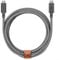 Native Union Cable Belt 240W Tipo-C Pro USB-C a USB-C - 2,4m Cable de Carga Compatible con iPhone 15, 15 Pro Max, MacBook Pro 14/16 M2, Air 15 M2, iPad Pro (Zebra)