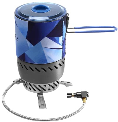 Fire-Maple Mars Infrarot Campingkocher mit Windschutz, Gaskocher mit Druckregler & Wärmetauscher – Outdoor Kochsystem für Camping, Trekking & Höhenexpeditionen