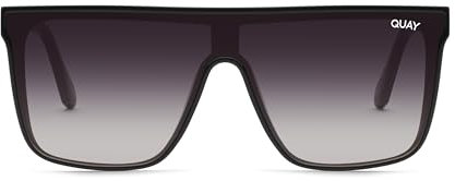 Quay Moderne Damen-Sonnenbrille, Schwarz, polarisiert, Nightfall Medium