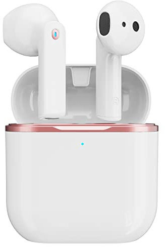 Wireless Earbuds Bluetooth Earbuds Wireless Headphones IPX5 Waterproof Earphones Noise Cancelling Headset Deep Bass Long Battery Bluetooth Headphones with Mic for iPhone Android