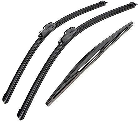 Nonuin Scheibenwischer Für Mazda 2 Für Demio DJ 2015-2019 Auto Vorne Und Hinten Wischer Blades Set Kit Windschutz Windschutz Fenster Pinsel 26 16 14