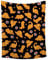 Chicken Nugget Decke, Dino-Nugget-Geschenk - Weiche, Gemütliche Plüsch-Bettwäsche, Flauschige Flanell-Fleece-Ketchup-Decke für Couch, Sofa, Camping - 152,4 x 203,2 cm, Queen-Size-Größe