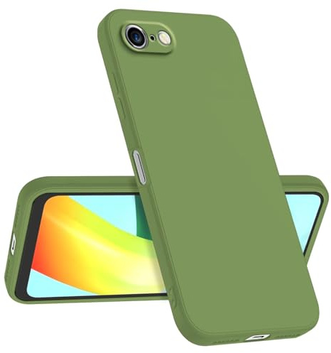 Longstong Handyhülle Kompatibel mit iPhone 6 / iPhone 6s (4.7), Stoßfest Personalisiert Schlank Minimalistisches Design - Matcha Grün