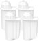Wasserfilter Kaffeevollautomat für Siemens EQ Series, EQ6, EQ9, EQ500, Brita Intenza Wasserfilter TZ70033A, Bosch TCZ7003, TCZ7033, Weiß(4 Stücke)