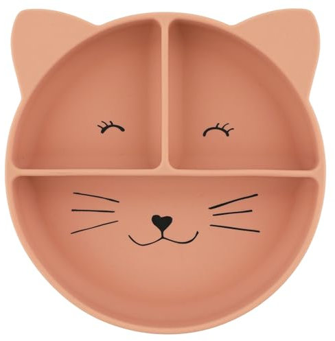 Assiette compartimentée avec ventouse Mrs. Cat - Trixie