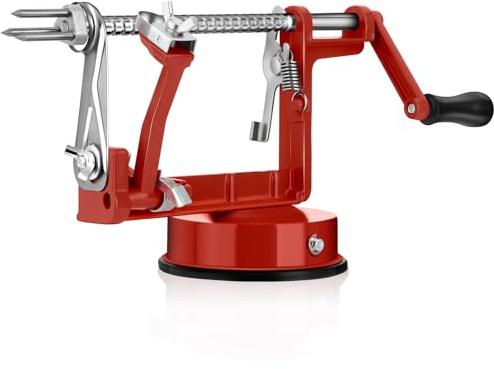 LIVSGNISTA Food Peeler, Apple Peeler, Stainless Steel Apple Slicer and Corer, Durable Fruit Peelers Peeling Machine, Convenient and Funny, Creative Gift for Kitchen Tool Lovers