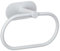 WENKO Turbo-Loc® Orea Anneau Porte-Serviettes en Acier Inoxydable Blanc Mat 20,5 x 12,5 x 7,5 cm