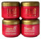 Arganöl 4tlg Set Bio-Vital Nachtscreme, 4 x 125 ml