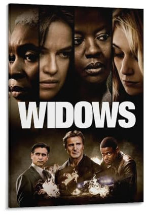 YOUMAN Filmposter Witwen, Wandkunst, Poster, Malerei, Leinwand, Poster, Kunstwerke, Raumästhetik, 20 x 30 cm