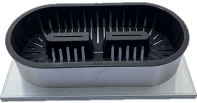 QAÏTO-Q50 Brûleur à pellets pour Tres Grands Inserts ou POELES A Bois, Noir, Unique