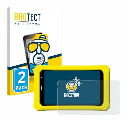 brotect Pellicola Protettiva Opaca per Clementoni Clempad 8 PRO Pellicola Protettiva Anti-Riflesso (2 Pezzi)