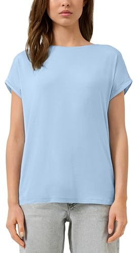 QS T-Shirt aus Lyocellmix