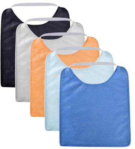 Vicloon Baby Lätzchen, Frottee Lätzchen,wasserdicht Schlabberlatz Baby,Baby Frottee-Latz für Baby Jungen und Mädchen Kleinkinder-Schmutzabweisender Stil