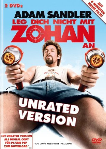 Leg Dich nicht mit Zohan an - Unrated Version, 2 DVDs: USA