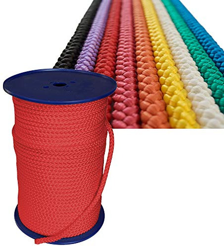 Grevinga® Gymnastikseil (versch. Längen & Farben) (Rot, 3.00 m)