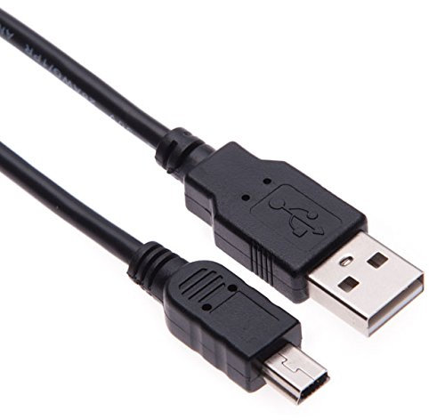 USB A auf Mini USB Ladegerät Kabel für Creative Zen Vision, Vision W, Wav Zen Xtra, X-FI, Xtra Zen X-FI Creative Zen X-Fi2, X-FI Style, Style 300, Style 100, Zen MX, MP3 MP4 Music Player | 2 m