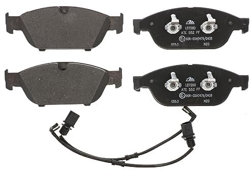 ATE CERAMIC Bremsbelagsatz mit Warnkontakt vorne 13.0470-7280.2 | Kompatibel mit: AUDI A6 Allroad C7, A6 C7, A6 C7 Avant, A7 Sportback, A7 Sportback, A8 D4