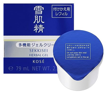 SEKKISEI Herbal Gel Face Moisturizer Refill, 2.8 oz