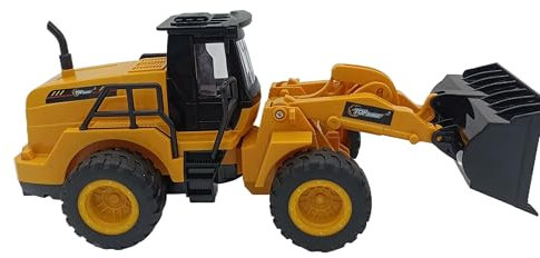 Top Race RC Télécommande Petite Construction Camions à Chargeur Frontal, Camion Jouet, Jouets pour Enfants Enfants Adultes garçons Filles âges 3 4 5 6 7 8 9 Ans TR-113S