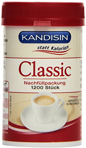 Kandisin Nachfüllpackung-Dose 1200 Tabletten (1 x 90 g)
