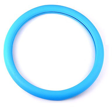 Lenkradschoner -weiche Silikon Auto Lenkradbezug-rutschfest Lenkradhülle Lenkradschutz Lenkrad Hülle Auto Dekoratio,36-40CM-5