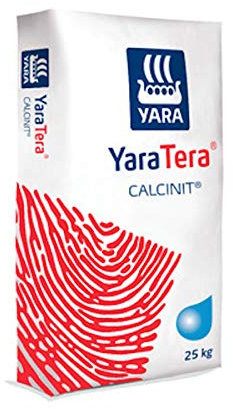YaraTera CALCINIT concime azotato Nitrato di calcio 25 kg