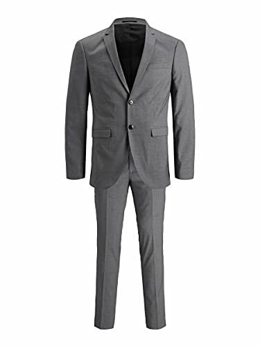 JACK & JONES Herren jprfranco suite noos Anzug, Light Grey Melange, 46 EU