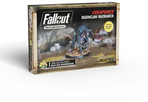Modiphius Entertainment | Fallout Wasteland Warfare | Creatures: Deathclaw Matriarch | Miniatures | Unpainted