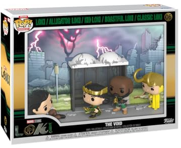 Funko POP! Moments Deluxe: Loki - The Void | Official Superheroes Merch - Collectable Vinyl Figurine for Shelf Display - Birthday Gift Idea for Fans and Collectors