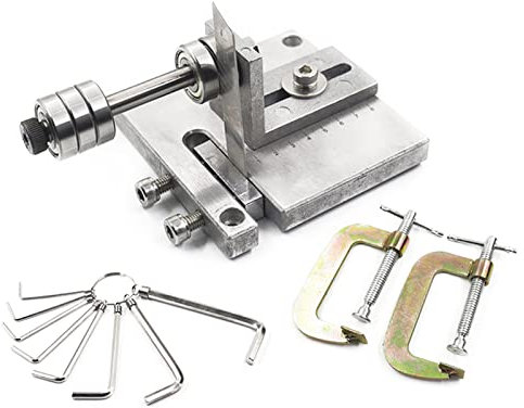 Coupe-Sangle en Cuir Professionnel, Outil de Coupe de Ceinture en Cuir, Coupe-Sangle en Cuir 60MM Outil de Coupe de Bande de Cuir Ceinture en Cuir Machine de découpe en Alliage d'aluminium avec Pince