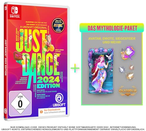 Just Dance 2024 Edition [Nintendo Switch] Amazon Exklusives Bundle | Code in Box & Ubisoft Connect