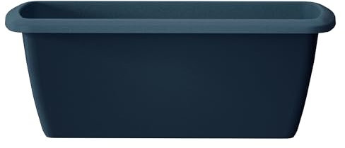 Annastore Blumenkasten L 400 mm - Balkonkasten aus wetterfestem Kunststoff - Blumenkästen - Balkonkästen (Anthrazit, 400)