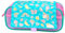 office box Estuche Triple Design - Portatodo de Amplios Apartados Interiores con Cierre de Cremallera Individual - by Colorline (Good Vibes)