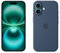 Apple iPhone 16 128 GB - Blaugrün + Silikon Case mit MagSafe – Denim