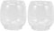 Garneck Lot de 2 verres de rechange pour lampe à pétrole - Cylindre en verre transparent - Abat-jour pour lanterne tempête - Idéal pour les fêtes dans le jardin et les soirées agréables à la maison
