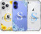 AnNengJing Personalised Name Initial Crystal Clear Case Compatible with iPhone 16 15 14 13 12 11 Pro max mini Plus Xs Max XR 7 8 Plus SE Custom Soft Shockproof Protective Transparent Case