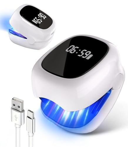 LOZLTX 2025 Nail Fungs Laer Device With Time Display 【 99% Fungus Gone in 3Min】Nail Fungus Laser Device【21-day Fast-acting】950nm Infrared Light 500nm Blue Light Pain-Free