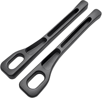 ASQzhuLIWing 2pcs car seat gap strip Storage box Chair clamp cushion Seat clip anti-leakage Storage strip Interior accessories Prevent items from falling General vehicle Sedan SUV Truck (black)