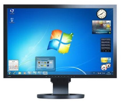 Eizo Monitor Flex S2243WFS-BK 22.2-Inch DVI LCD Screen Black