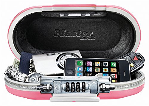 Master Lock Master Lock 5900DPNK tragbarer persönlicher Safe, Pink