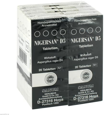 NIGERSAN D 5 Tabletten 10X20 St