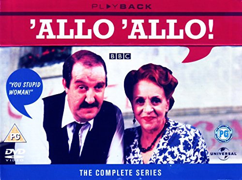 Allo Allo Complete Classic British TV Comedy Series DVD Collection [16 Discs] Boxset: Series 1,2,3,4,5,6,7,8, 9 + Extras