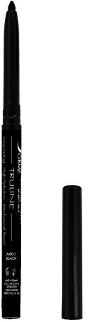 Sorme Cosmetics Truline Mechanical Eyeliner Pencil in Black (0.1oz) | Waterproof and Smudgeproof Black Gel Eyeliner for Women and Men | Enriched with Vitamins C and E to Nourish Skin