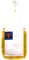 AZ FLAG - Wimpel Christliche Religion - 15x10 cm - Christentum Mini Flagge 10 x 15 Cm - Auto Pennant Spezielle Auto