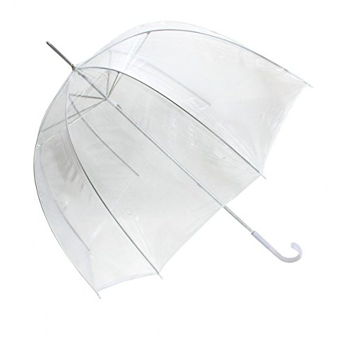 Falconetti Regenschirm Transparent Durchsichtig Glockenschirm