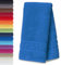 AR Line 2er Set Duschvorleger – Badematten 50 x 70 cm, 100% Baumwolle, 700 g/m², Weich & Saugstark, Farbe: Royal