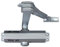 Viro | Air, Chiudiporta Automatico, Braccio in Acciaio con Lunghezza e Arresto Regolabile, Multiforza, Colore Grigio, Per Porte max. Largh. 110 cm Peso 85 kg