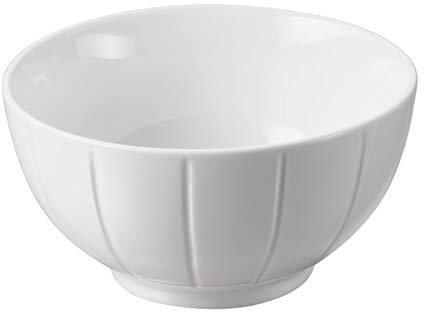 Visiodirect Lot de 6 Bols sfood en Porcelaine Blanc - 50cl