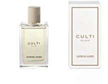 Culti Milano Raumduft Spray Supreme Amber mit einem Volumen von 100 ml und der Duftnote Schwarze Vanille und Patchouli, SA CULTIB-0100-SUPREME