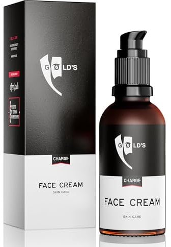 GØLD's Gesichtspflege für Männer – Nährende Feuchtigkeitscreme gegen Falten und Trockenheit, mit Anti-Aging-Effekt und Hyaluronsäure